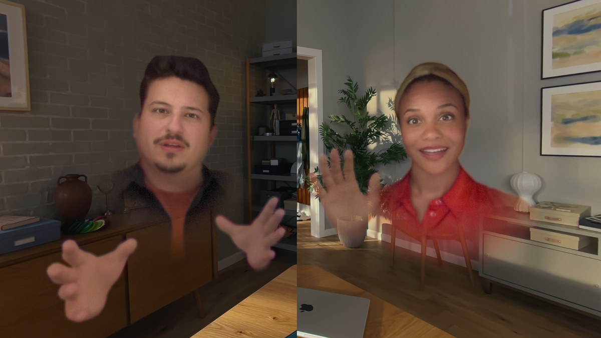 Apple Vision Pro ahora tiene “Personas espaciales” 3D