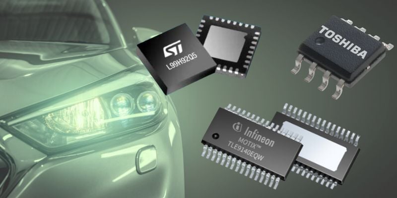 ST, Toshiba e Infineon lanzan controladores para sistemas de motores de distribuidores